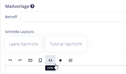 HTML-Modus
