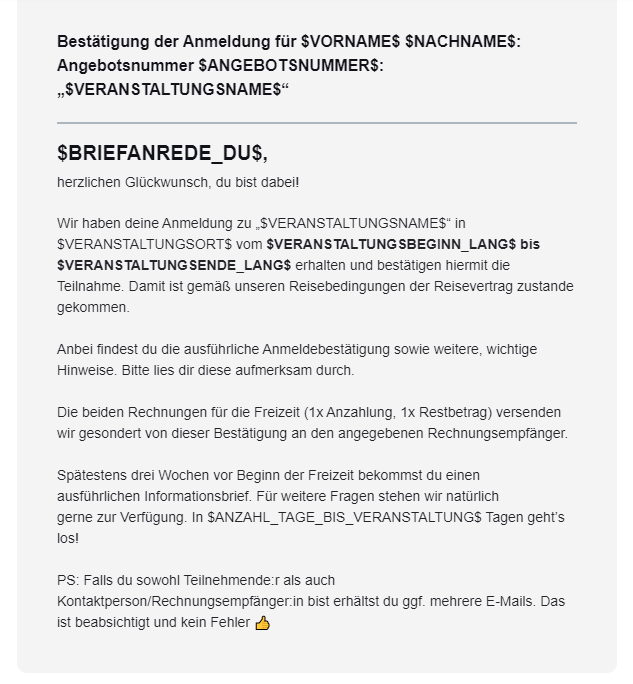 Vorschau-Bild E-Mail-Vorlage