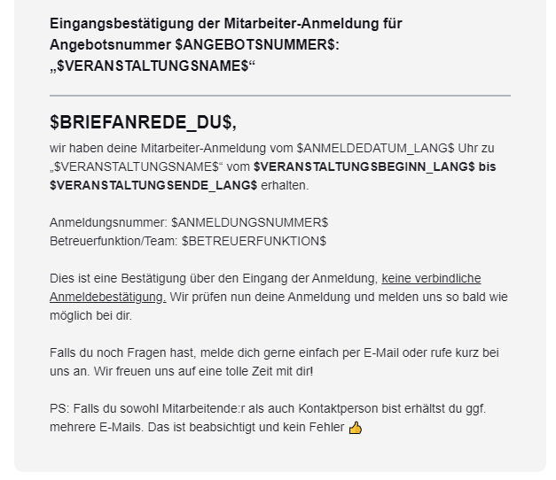 Vorschau-Bild E-Mail-Vorlage
