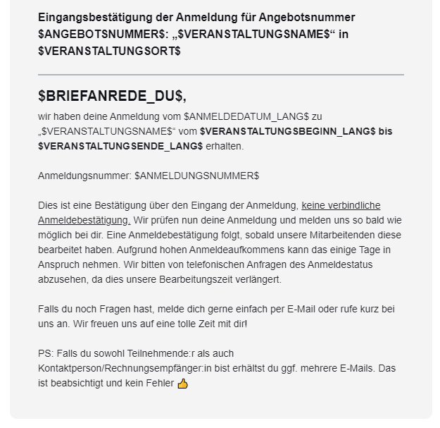 Vorschau-Bild E-Mail-Vorlage