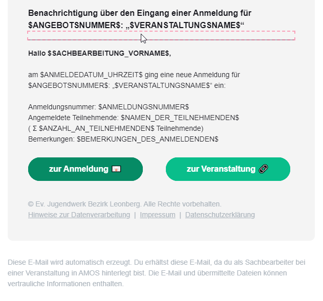 Vorschau-Bild E-Mail-Vorlage